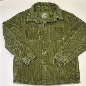 Cat & Jack Olive Corduroy Button-Up Shacket | Girls 8